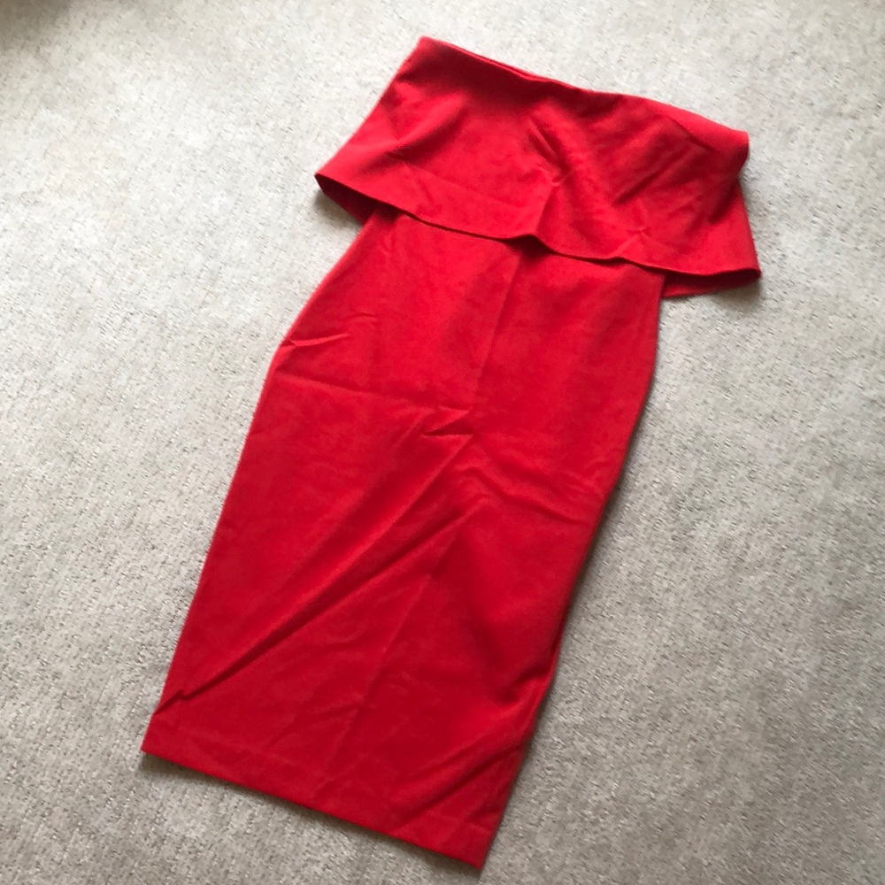 Red dress | LIKELY from REVOLVE - Picture 2 of 3